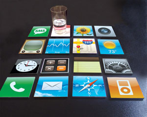 Nuevo Curso Desarrollo iPhone Reposa-vasos diseñados por "meninos"