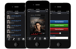media-app-design-template-transparent-App Design Vault