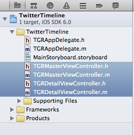 timeline de Twitter con Core Data