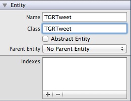 timeline de Twitter con Core Data