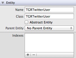 timeline de Twitter con Core Data