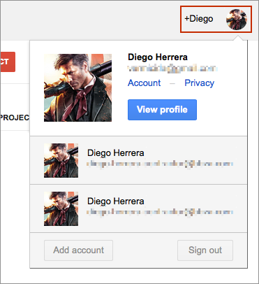 Google Cloud Console account selection_Google desde iOS