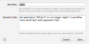 Desarrollo de workflows en Alfred App por @sarofr 8 External