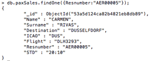 Reserva en MongoDB