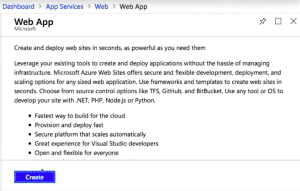 Web Apps en Azure
