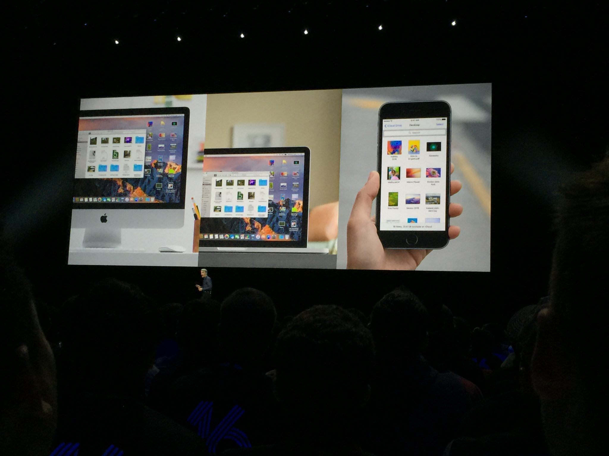 Imágenes de la Apple WWDC 2016 por @belen_cz 7 Apple WWDC 2016 Keynote