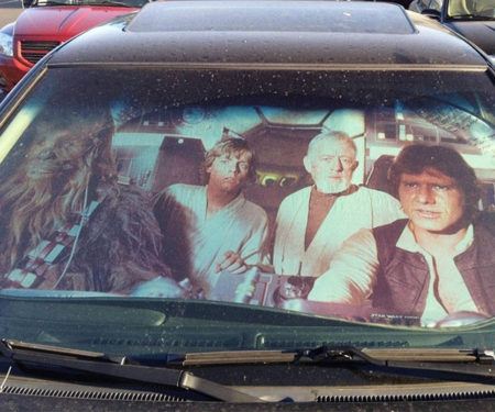 Los 10 mejores regalos para geeks y regalos para un programador 5 regalos-para-programadores-parasol-coche-star-wars