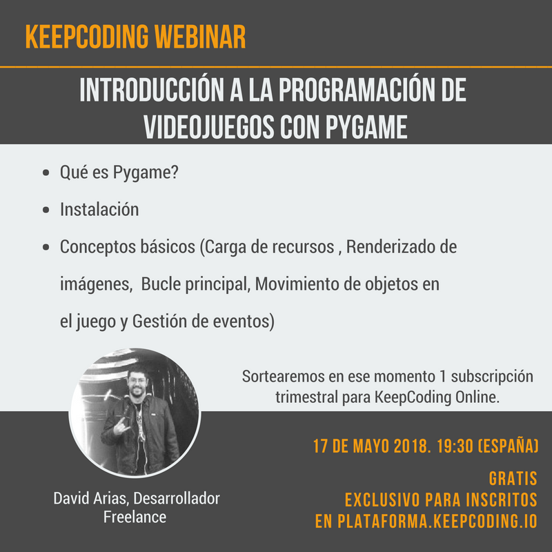 Cómo programar juegos en Python con Pygame 1 programar juegos en Python con Pygame
