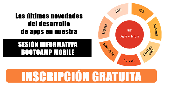 INVITACIÓN bootcamp mobile (sesión informativa) - Arquitectura MVVM