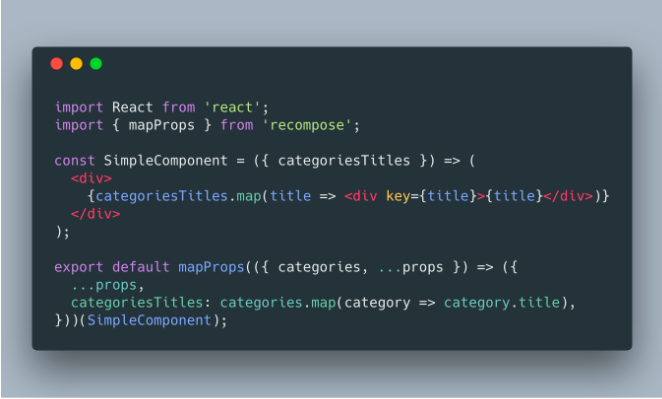 Recompose en REACT