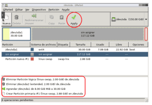 máquina virtual Linux en Virtual