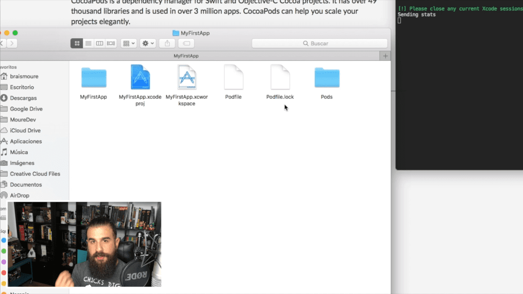 CocoaPods para proyecto XCode: Vídeo Tutorial 3 CocoaPods