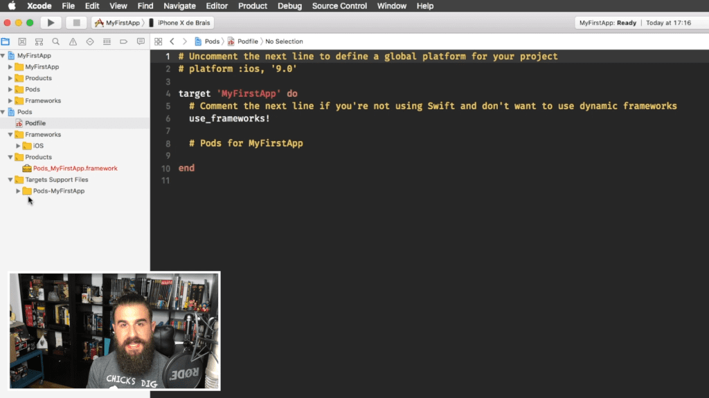 CocoaPods para proyecto XCode: Vídeo Tutorial 4 CocoaPods