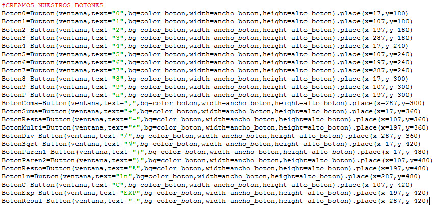 calculadora en Python con interfaz gráfica