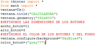 calculadora en Python con interfaz gráfica