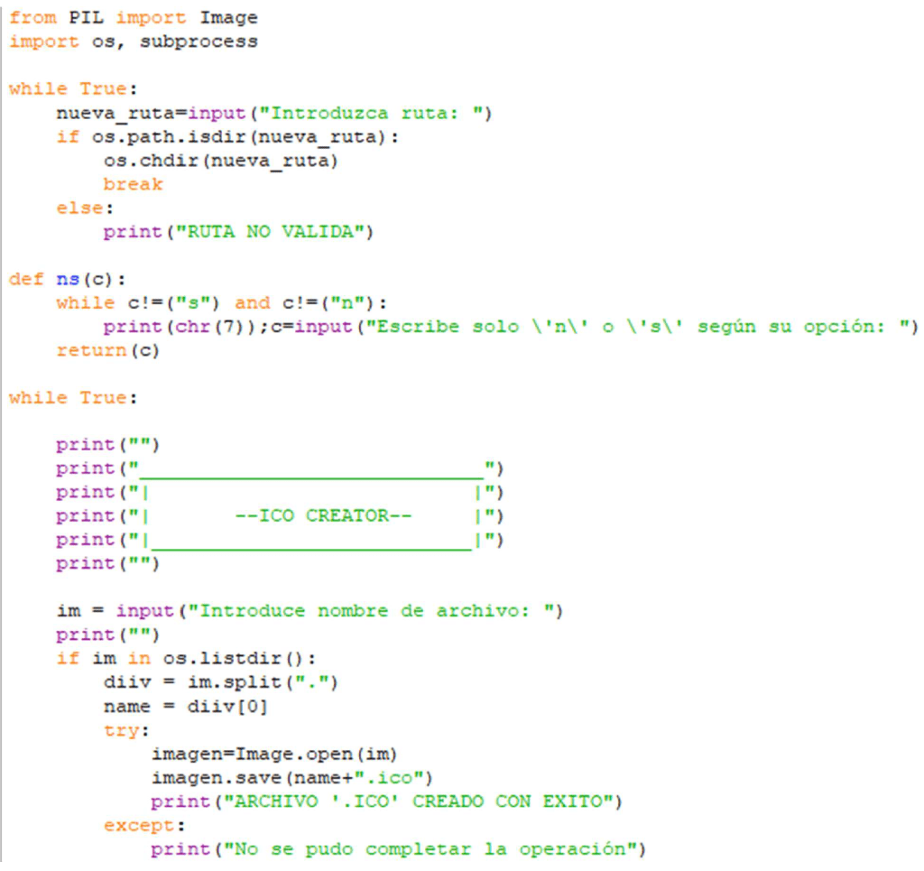 Ejercicio en Python: creando iconos con PIL 5 creando iconos con PIL
