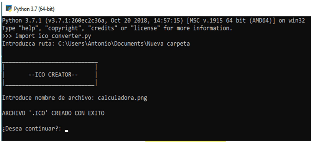 Ejercicio en Python: creando iconos con PIL 6 creando iconos con PIL