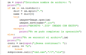 Ejercicio en Python: creando iconos con PIL 9 creando iconos con PIL