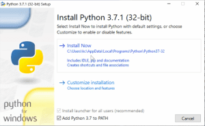 instalar Python