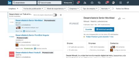 6 portales para encontrar trabajo como programador 4 encontrar trabajo como programador en linkedin