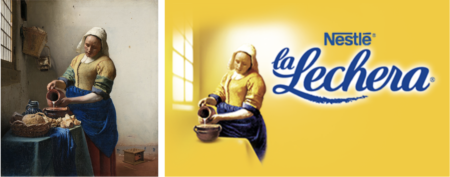 8 artistas que han inspirado campañas de publicidad exitosas 1 Campañas de publicidad_Johannes Vermeer_la lechera