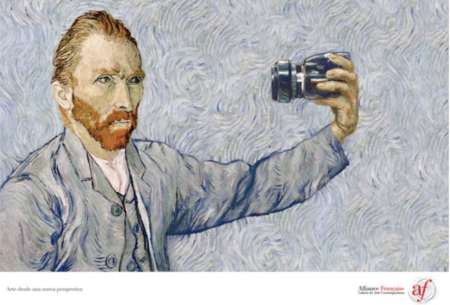 8 artistas que han inspirado campañas de publicidad exitosas 7 campaña_de_publicidad_van_gogh_alianza_francesa