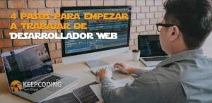 empezar a trabajar de Desarrollador Web