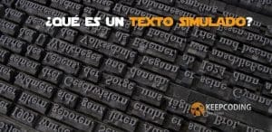 Qué es un texto simulado