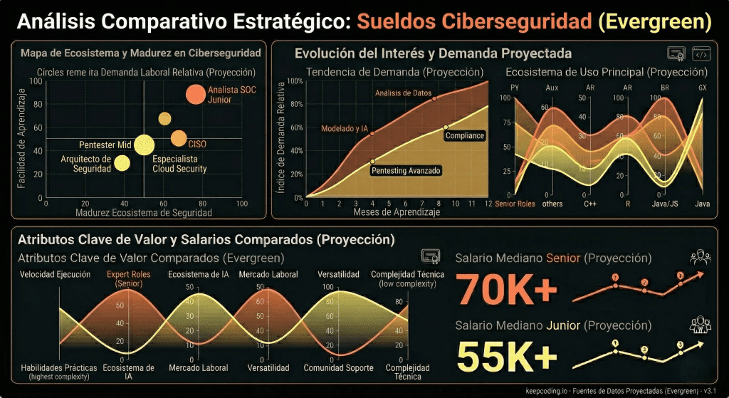 Sueldo de un especialista en Ciberseguridad