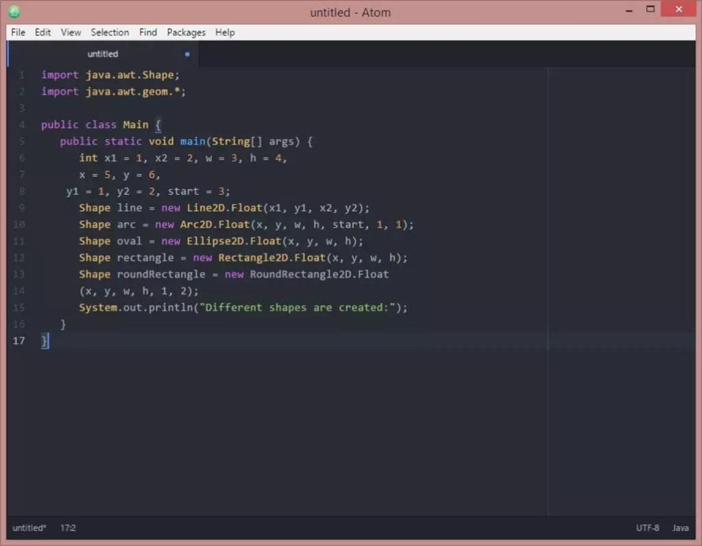Mejores editores de código 1 Atom, el editor desarrollado por GitHub