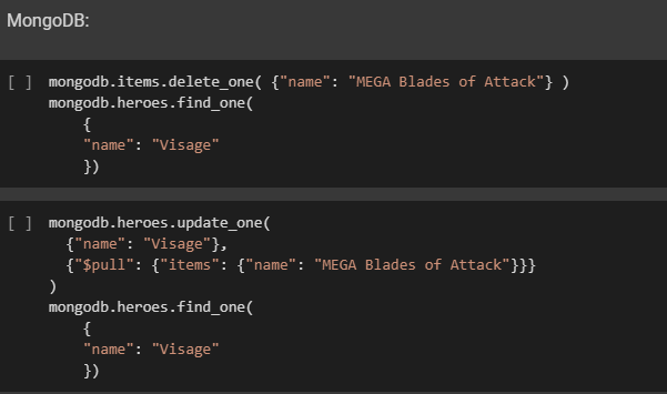 Datos nuevos en Postgres y MongoDB