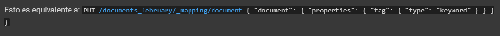 Modificar tipos de Indexes en ElasticSearch