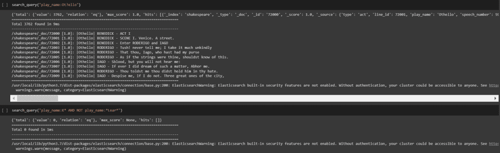 ¿Cuáles son los tipos de búsqueda en ElasticSearch? 4 tipos de búsqueda en ElasticSearch