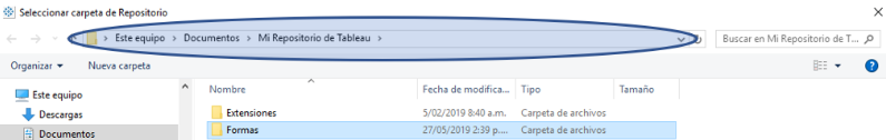 ¿Cómo insertar formas en el análisis visual de Tableau? 1 cómo guardar las nuevas formas en tableau
