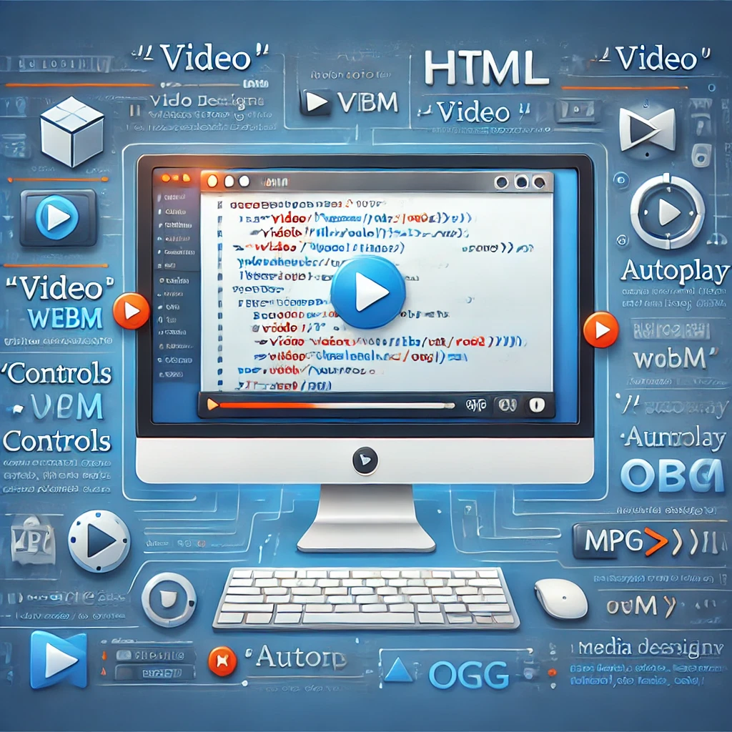 ¿Cómo poner un video en HTML? 1 insertar video en html