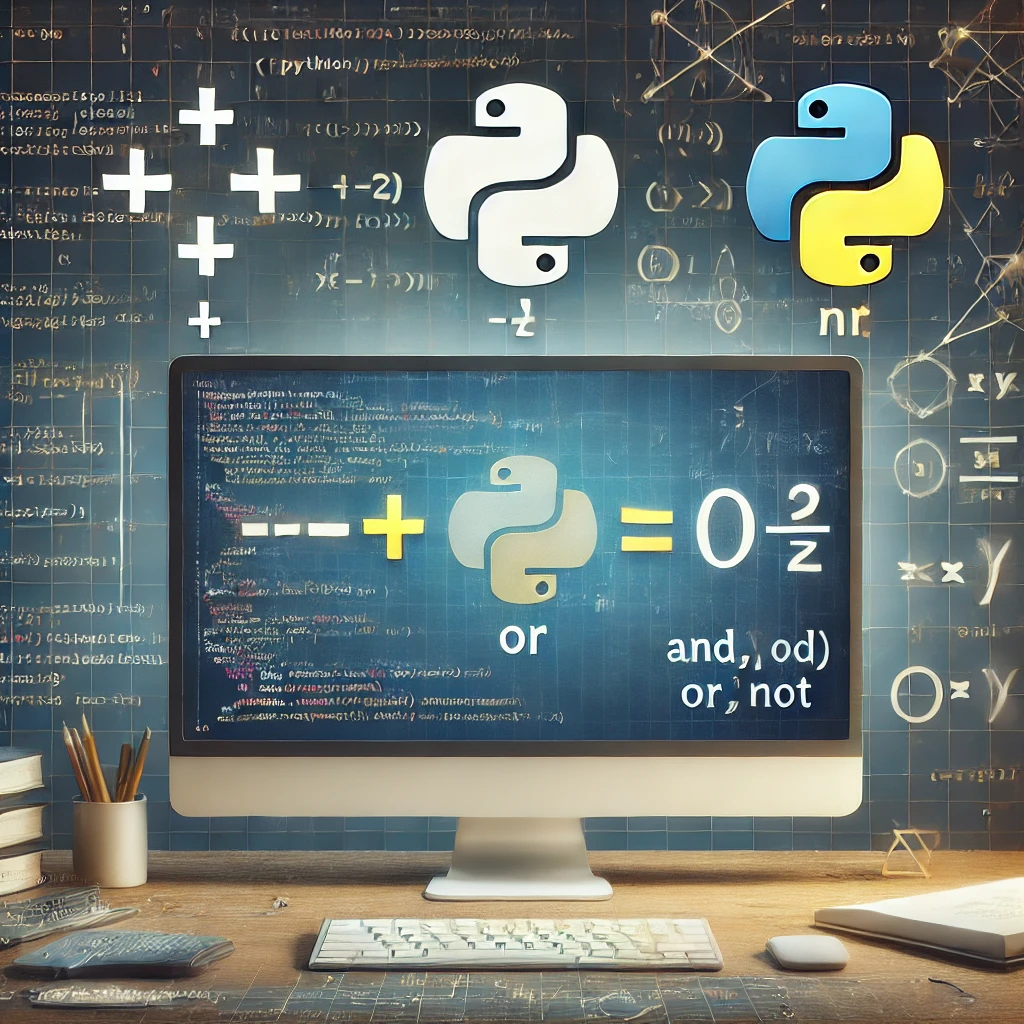 3 tipos de operadores en Python 1 tipos de operadores en Python