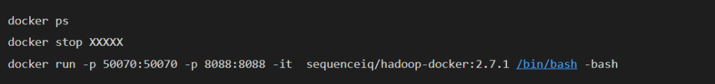 colas de procesamiento en Hadoop