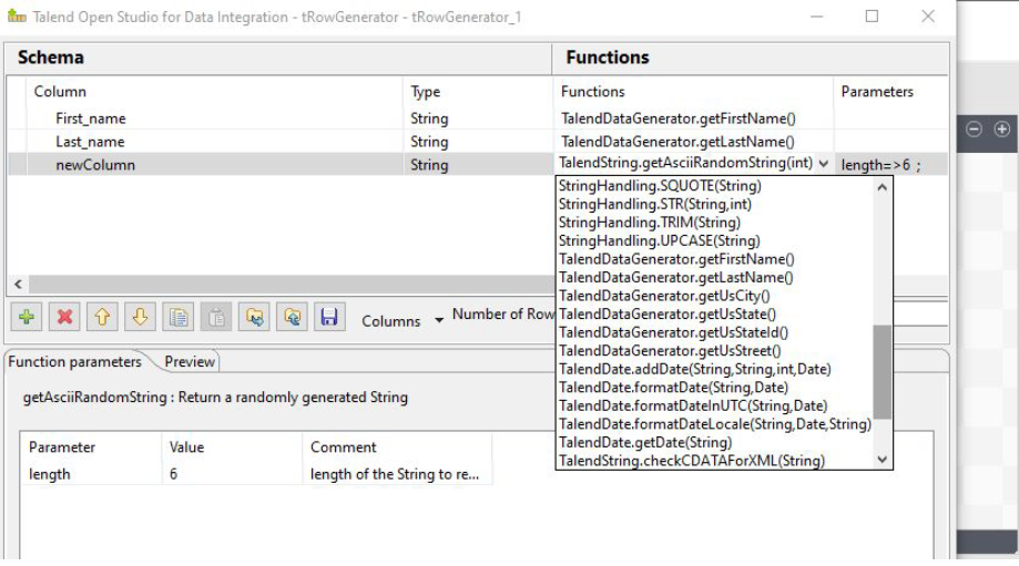 Flujos de datos en Talend Open Studio