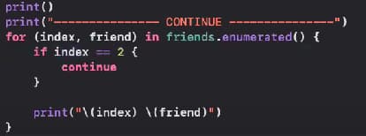 Qué es break y continue en Swift 2 qué es break y continue en Swift