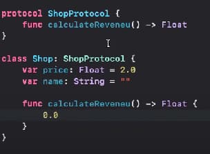 ¿Qué es un protocolo en Swift? 1 protocolo en Swift