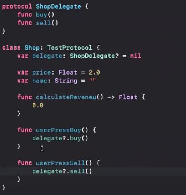 ¿Qué es una delegación en Swift? 1 delegación en Swift