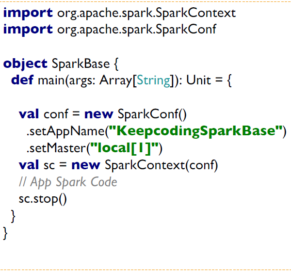 fundamentos de Spark Stack