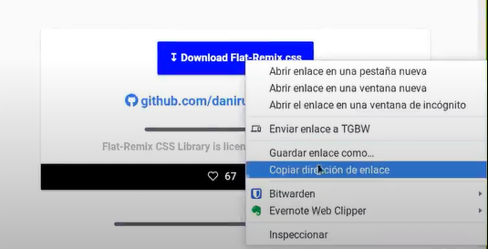 agregar una librería de CSS a tu proyecto