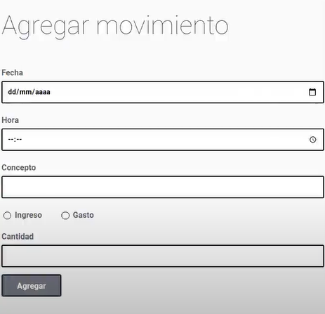 crear un formulario con HTML