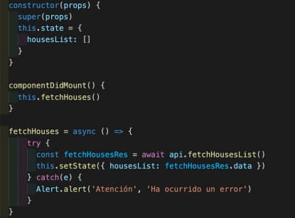 Cómo cargar datos desde el webservice con React Native 3 Cargar datos desde el webservice con React Native