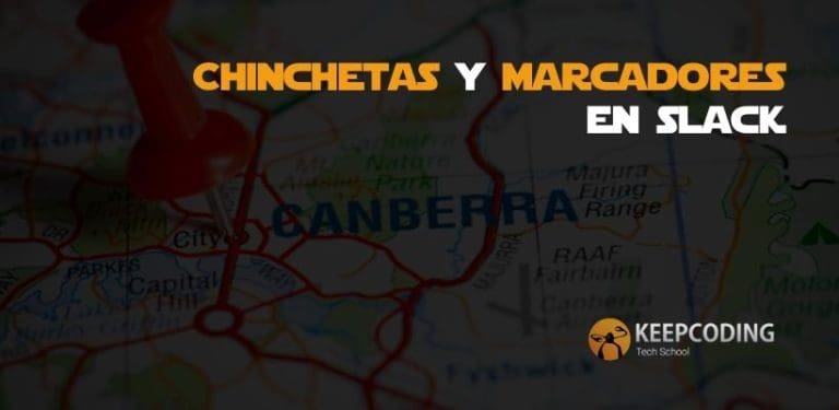 chinchetas y marcadores