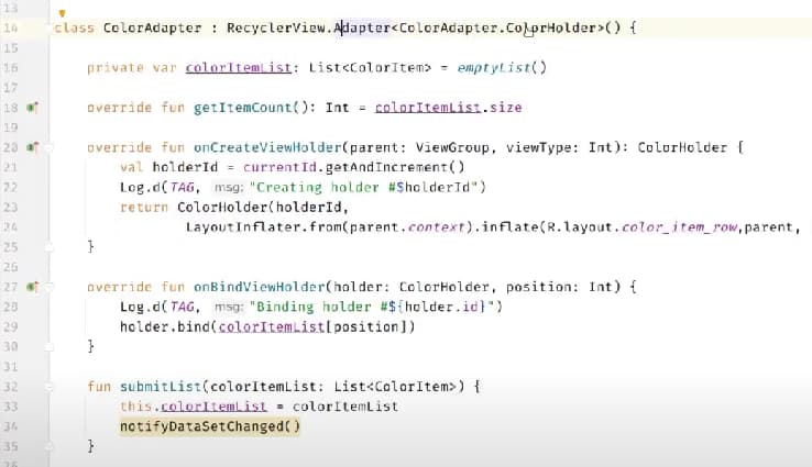 Ejemplo de cómo configurar el Adapter en una app Android 1 cómo configurar el Adapter en una app Android