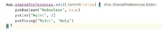 Función edit en Kotlin para SharedPreferences 2 Función edit en Kotlin para SharedPreferences