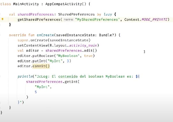 Funciones commit y apply en Kotlin 1 Funciones commit y apply en Kotlin