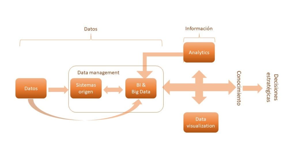 esquema sobre ciclo de vida del dato